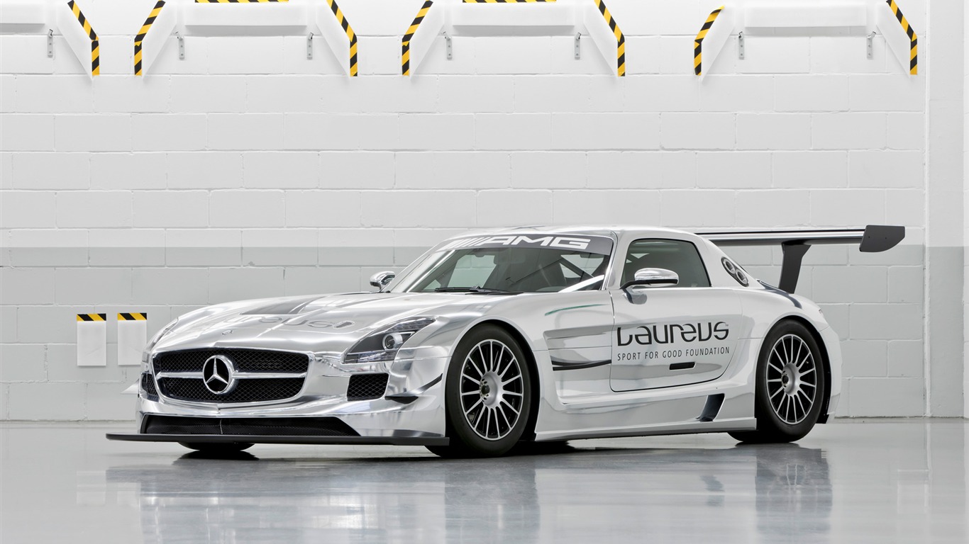 Mercedes-Benz SLS AMG GT3 - 2010 奔驰2 - 1366x768