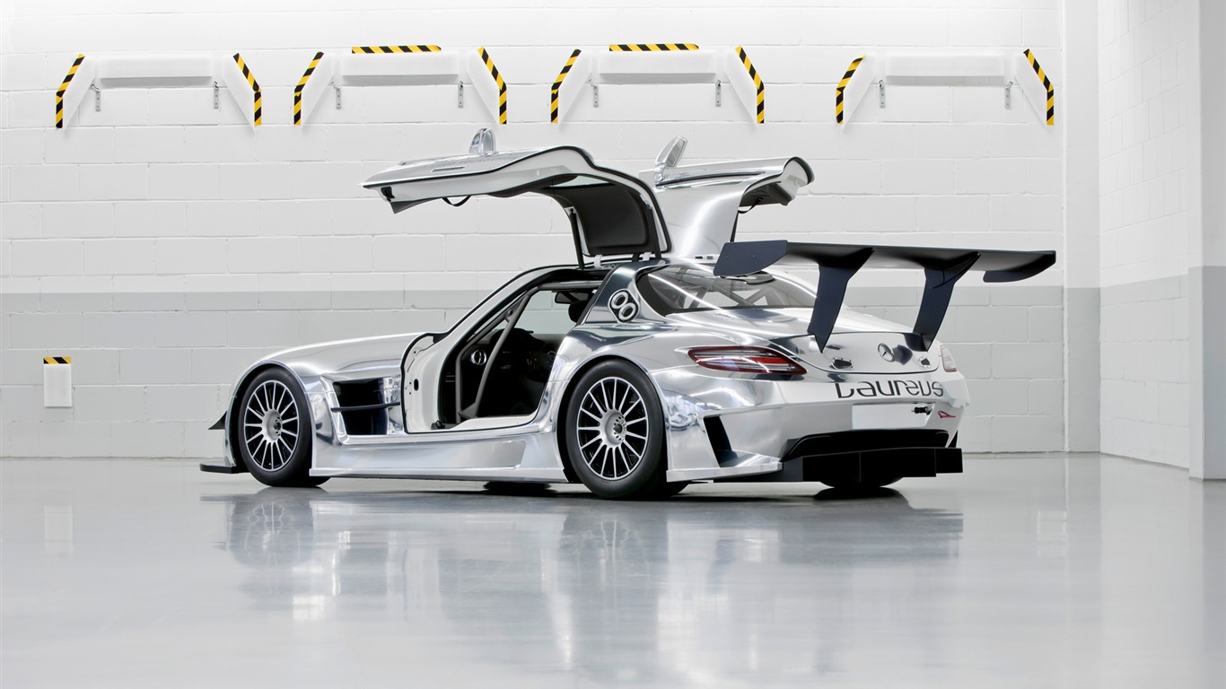 Mercedes-Benz SLS AMG GT3 - 2010 奔驰3 - 1366x768