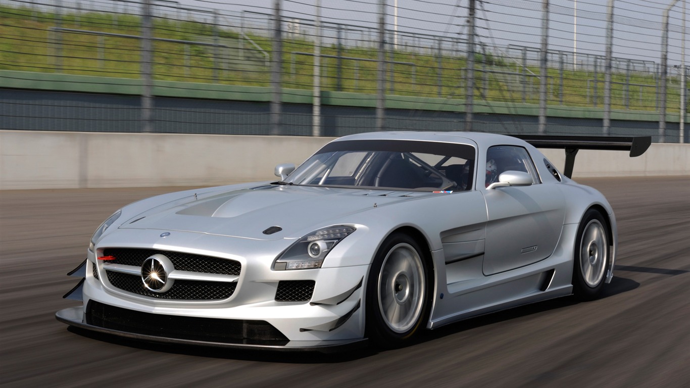 Mercedes-Benz SLS AMG GT3 - 2010 奔驰8 - 1366x768