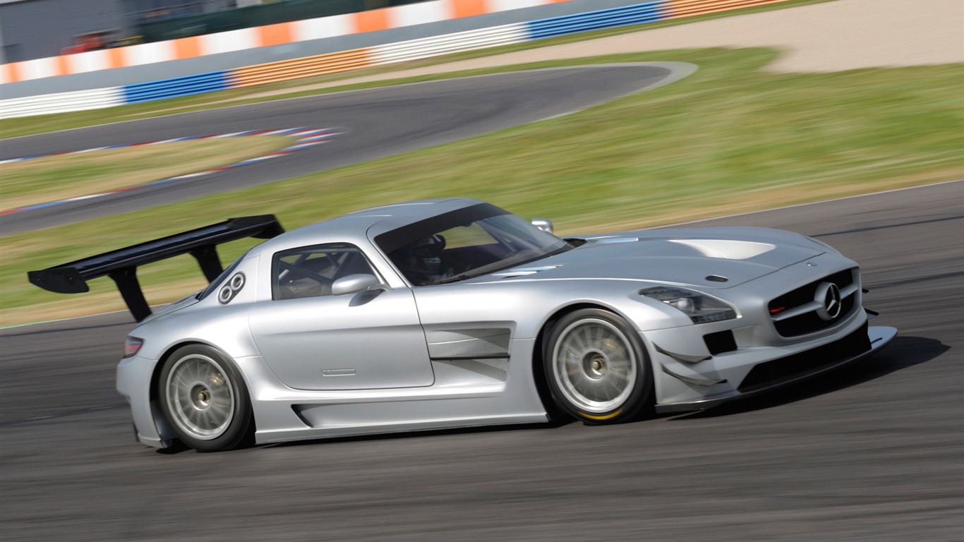 Mercedes-Benz SLS AMG GT3 - 2010 奔驰10 - 1366x768