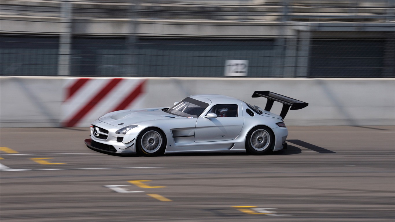 Mercedes-Benz SLS AMG GT3 - 2010 HD tapetu #13 - 1366x768