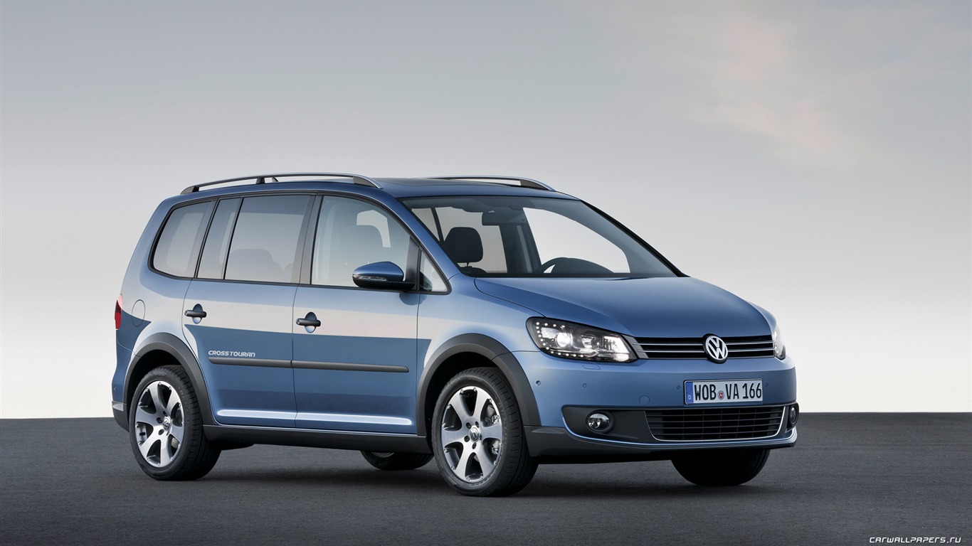 Volkswagen CrossTouran - 2010 HD wallpaper #1 - 1366x768