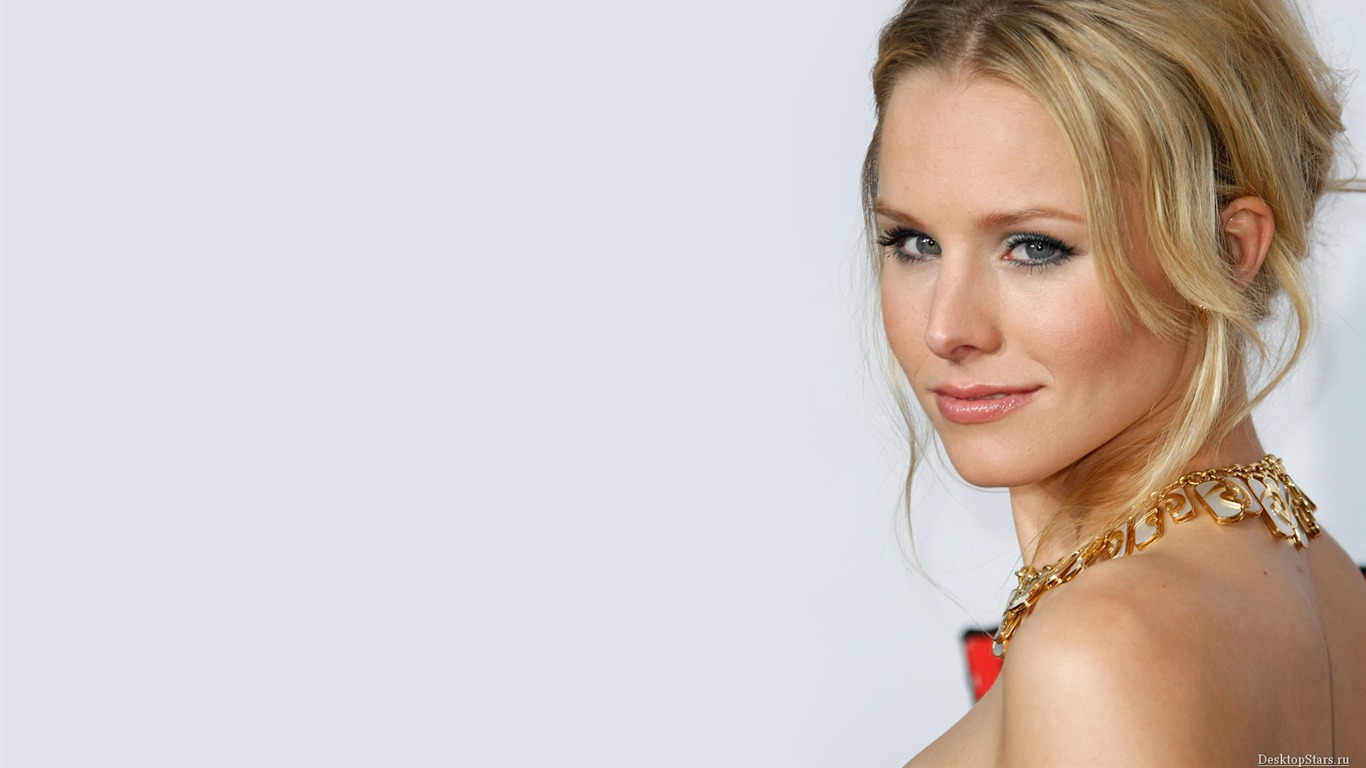 Kristen Bell krásnou tapetu (2) #23 - 1366x768