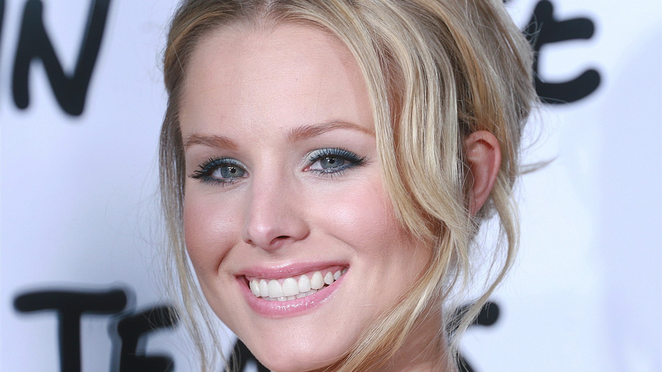 Kristen Bell krásnou tapetu (2) #26 - 1366x768