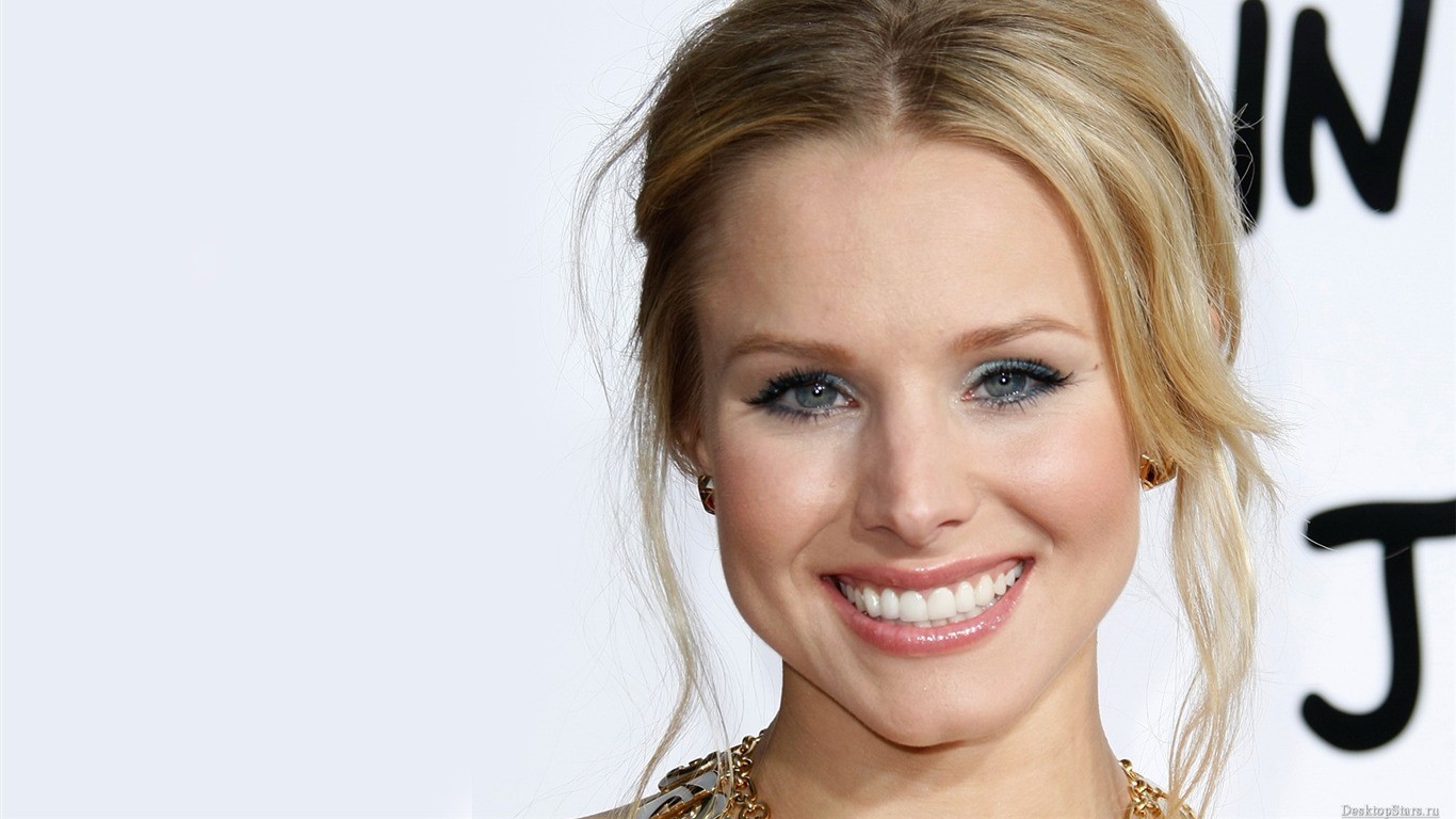 Kristen Bell krásnou tapetu (2) #27 - 1366x768