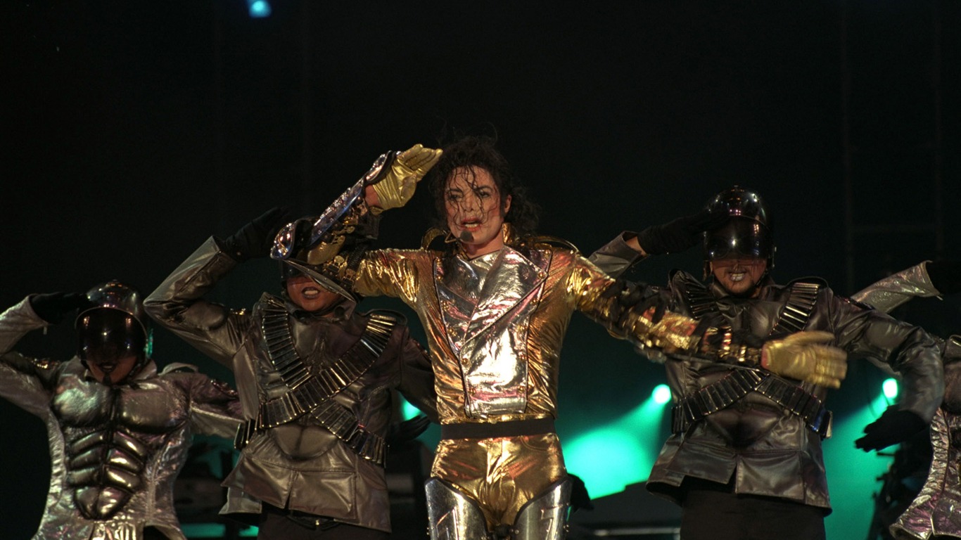 Michael Jackson 邁克爾·傑克遜 壁紙(一) #9 - 1366x768