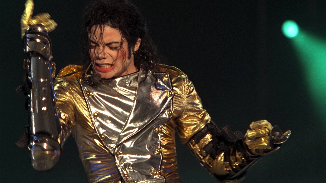 Michael Jackson 迈克尔·杰克逊 壁纸(一)17 - 1366x768