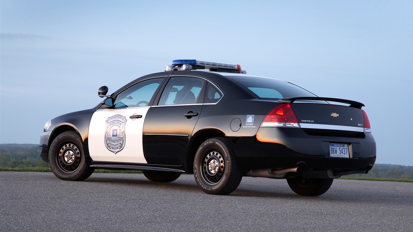 Chevrolet Impala policejní vozidlo - 2011 HD tapetu #2 - 1366x768