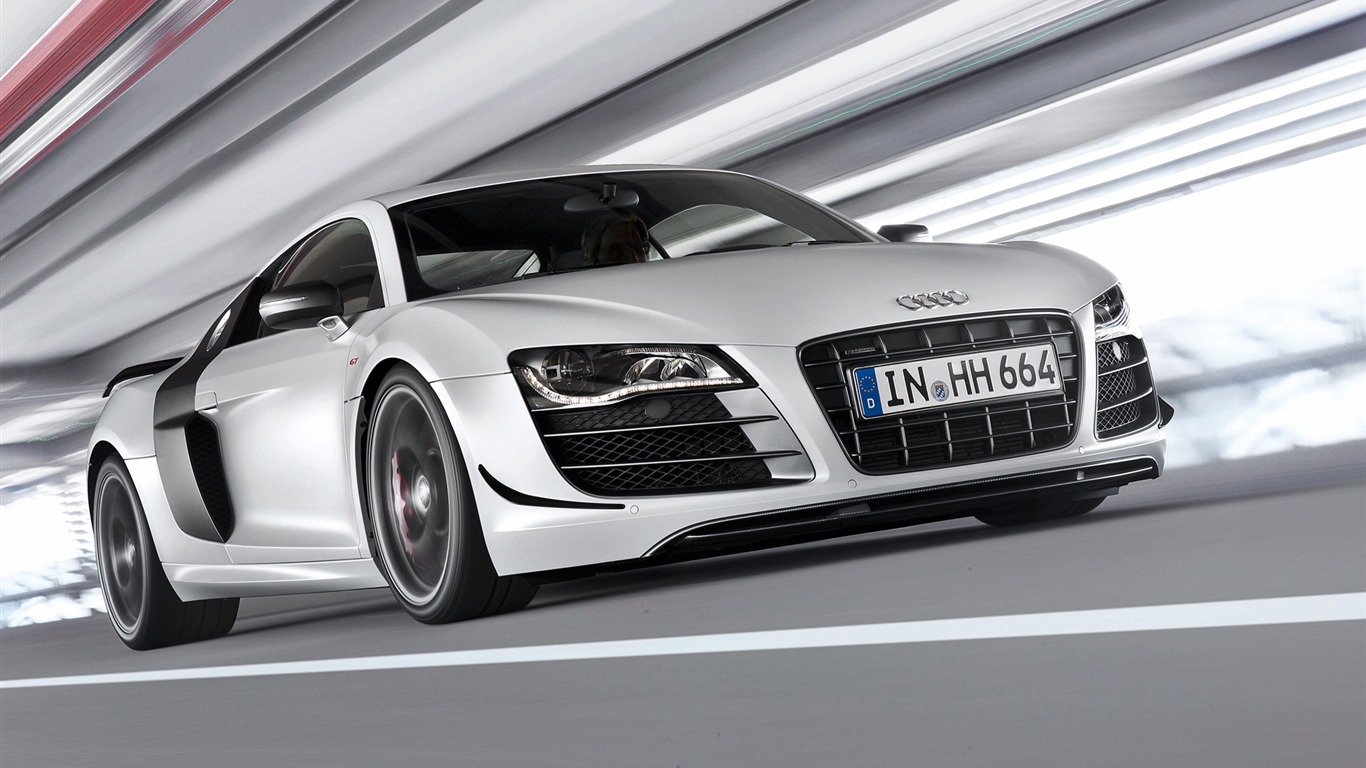 アウディR8 GTの - 2010のHDの壁紙 #2 - 1366x768