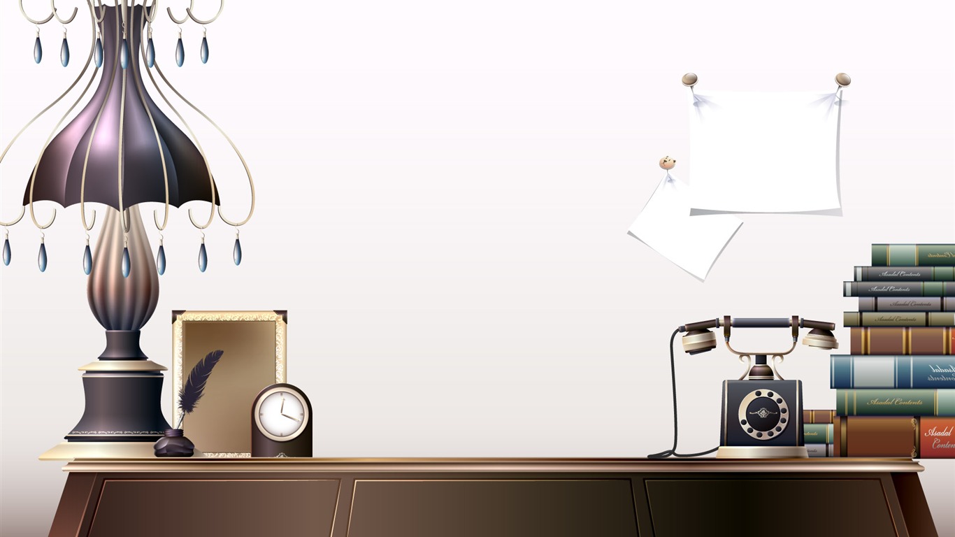 矢量家居 壁紙(二) #12 - 1366x768