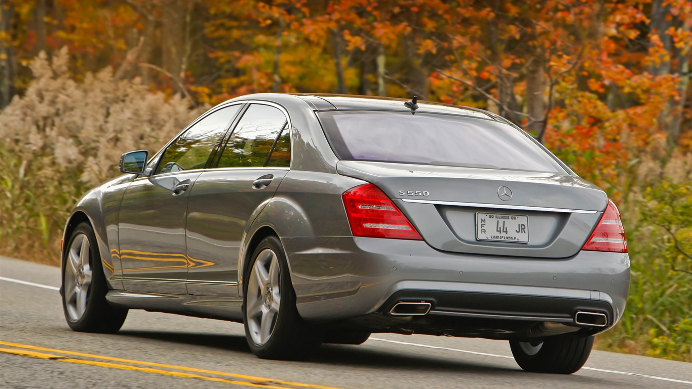 Mercedes-Benz S550 - 2010 HD tapetu #13 - 1366x768