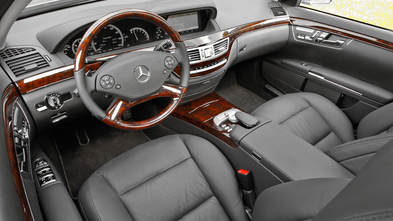 Mercedes-Benz S550 - 2010 HD tapetu #27 - 1366x768