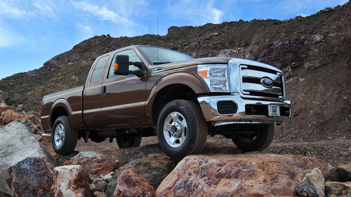 Ford F250 Super Duty - 2011 HD tapetu #3 - 1366x768