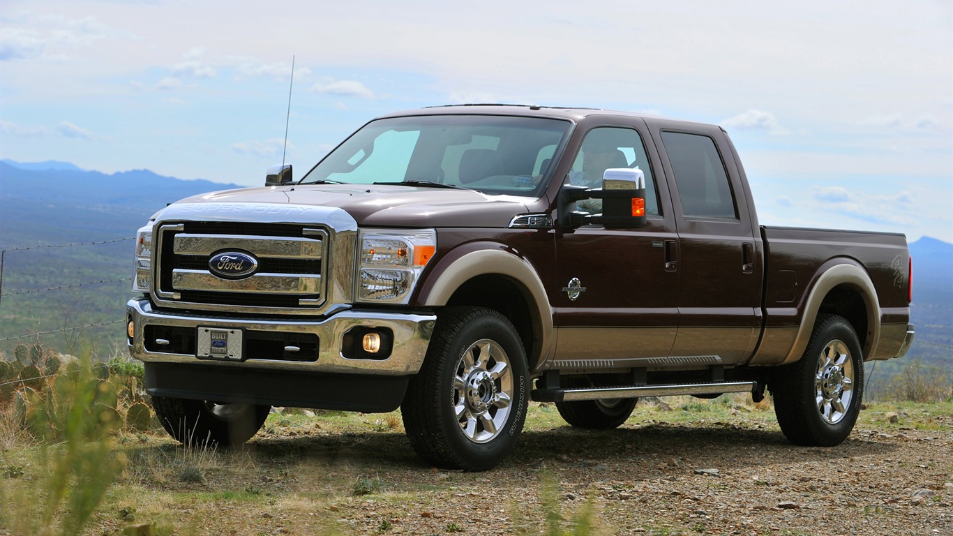 Ford F250 Super Duty - 2011 fonds d'écran HD #4 - 1366x768