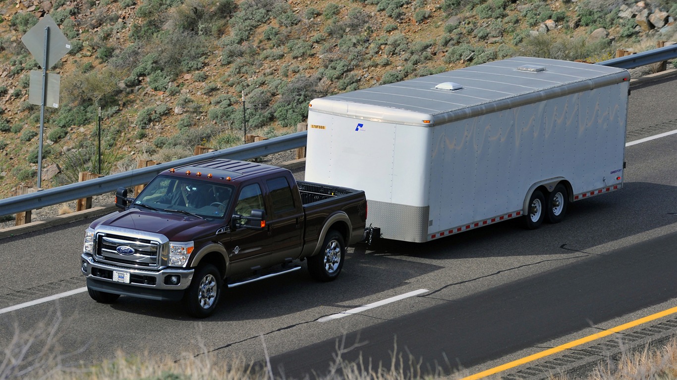 Ford F250 Super Duty - 2011 fonds d'écran HD #12 - 1366x768