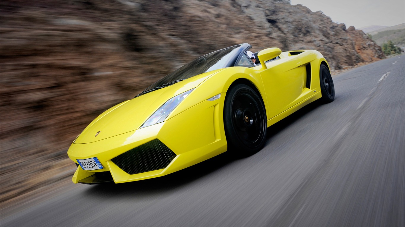 Lamborghini Gallardo LP560-4 Spyder - 2009 兰博基尼2 - 1366x768