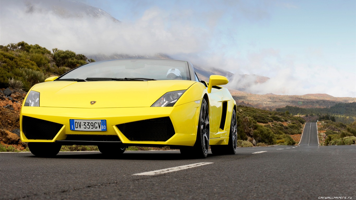 Lamborghini Gallardo LP560-4 Spyder - 2009 兰博基尼4 - 1366x768