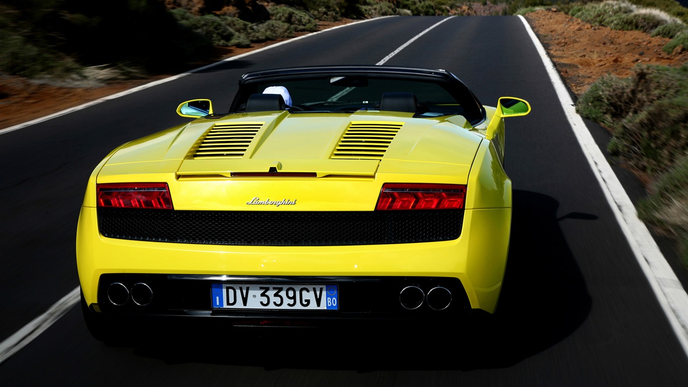 Lamborghini Gallardo LP560-4 Spyder - 2009 兰博基尼11 - 1366x768