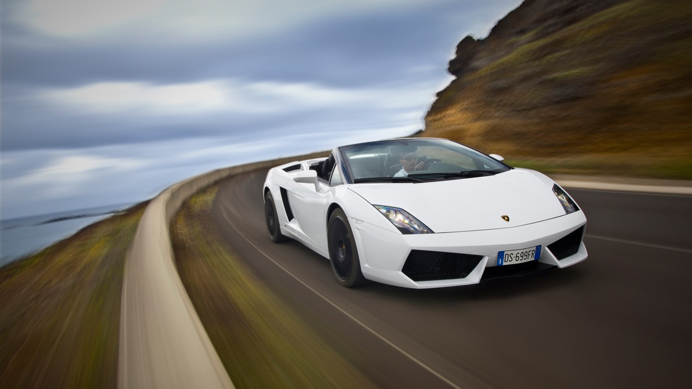 Lamborghini Gallardo LP560-4 Spyder - 2009 兰博基尼16 - 1366x768