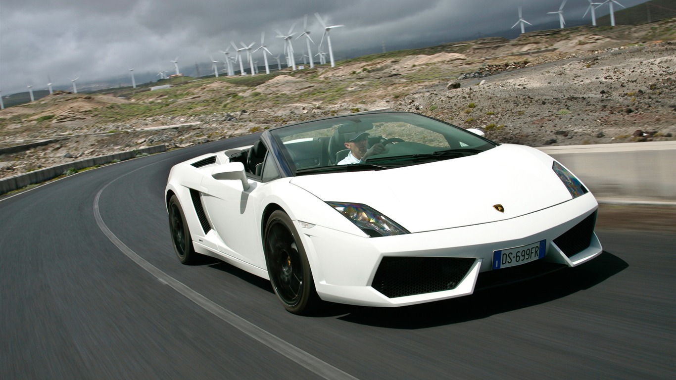 Lamborghini Gallardo LP560-4 Spyder - 2009 兰博基尼17 - 1366x768