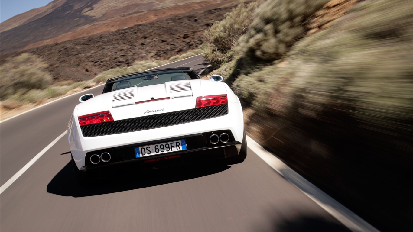 Lamborghini Gallardo LP560-4 Spyder - 2009 HD Wallpaper #22 - 1366x768