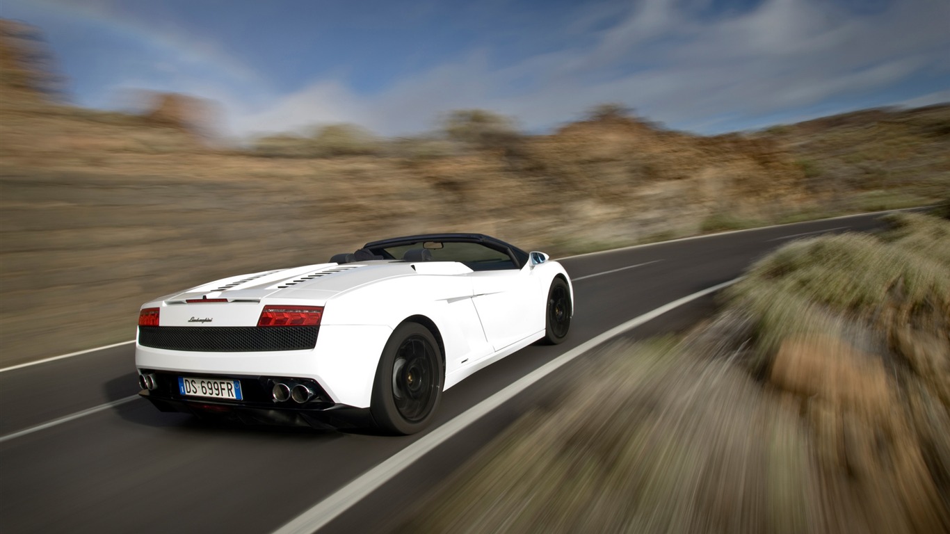 Lamborghini Gallardo LP560-4 Spyder - 2009 兰博基尼23 - 1366x768