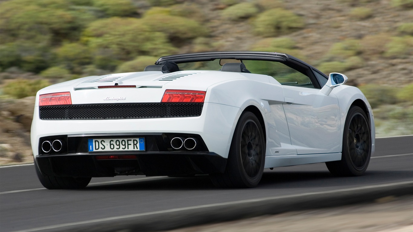 Lamborghini Gallardo LP560-4 Spyder - 2009 fondos de escritorio de alta definición #24 - 1366x768