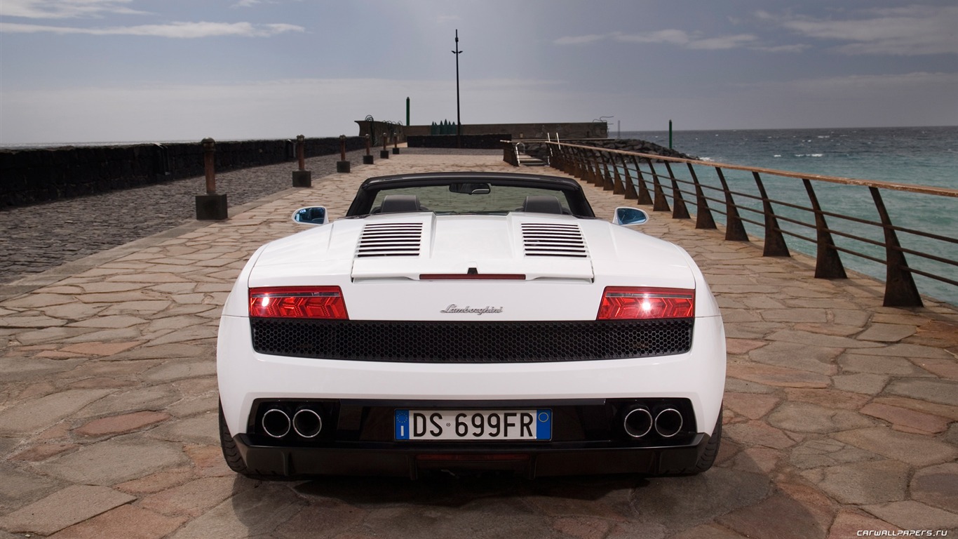 Lamborghini Gallardo LP560-4 Spyder - 2009 HD Wallpaper #29 - 1366x768