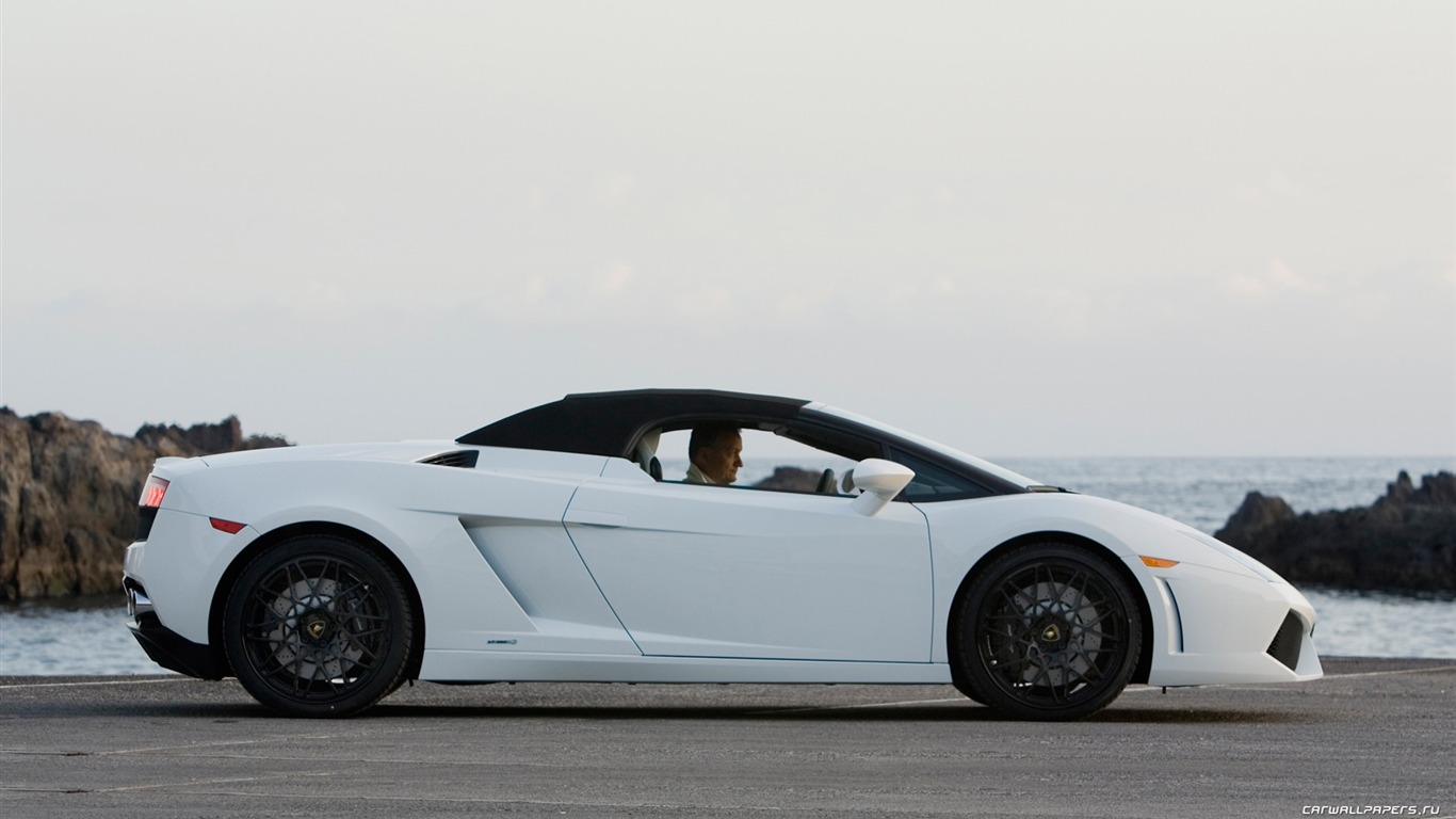 Lamborghini Gallardo LP560-4 Spyder - 2009 HD Wallpaper #32 - 1366x768