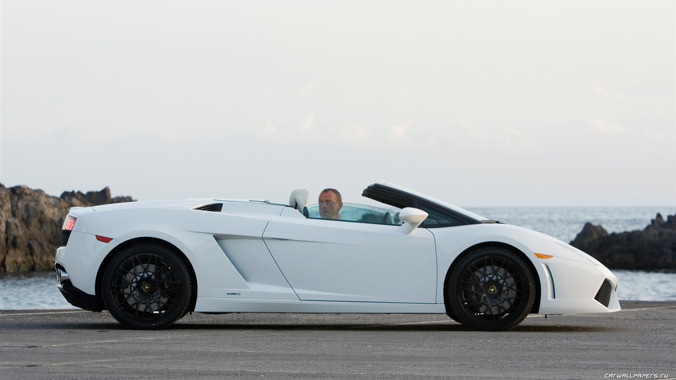 Lamborghini Gallardo LP560-4 Spyder - 2009 HD Wallpaper #33 - 1366x768