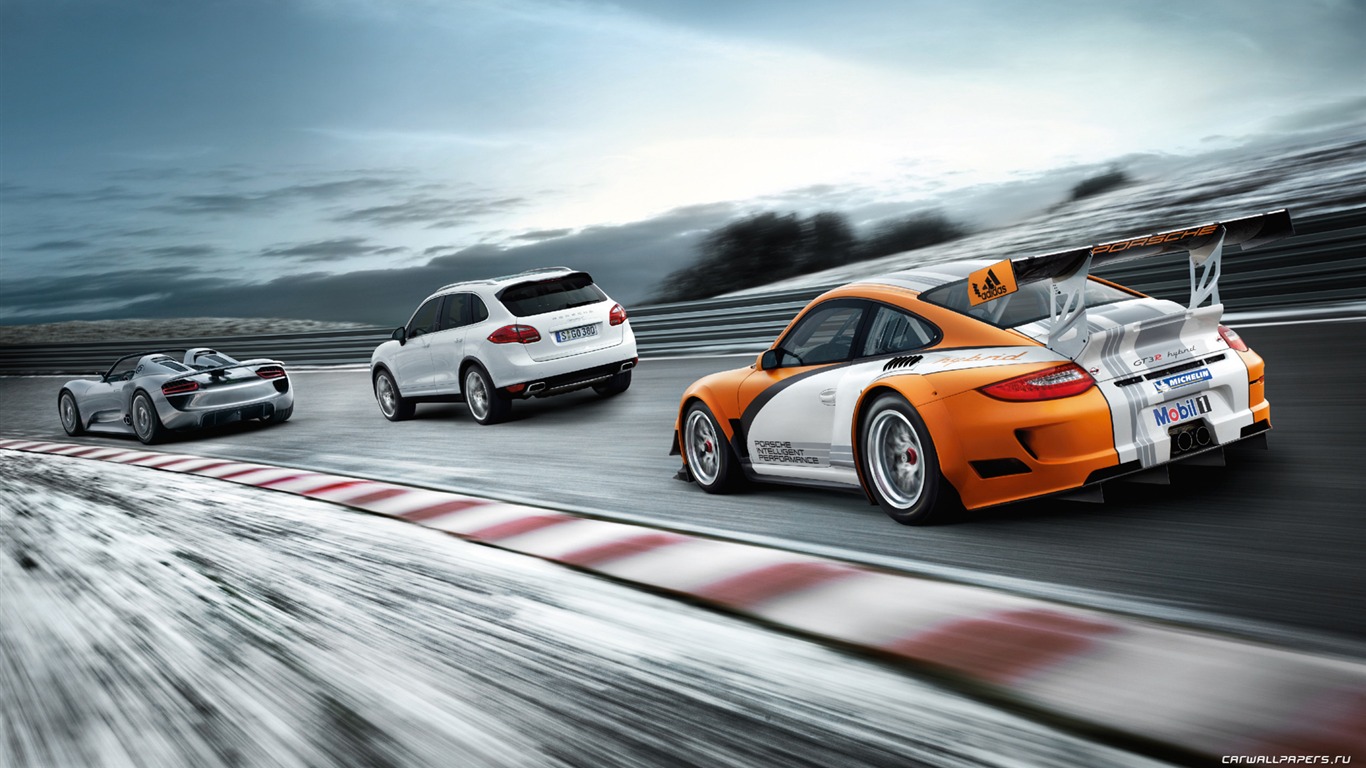 Concept Car Porsche 918 Spyder - 2010 保時捷 #1 - 1366x768