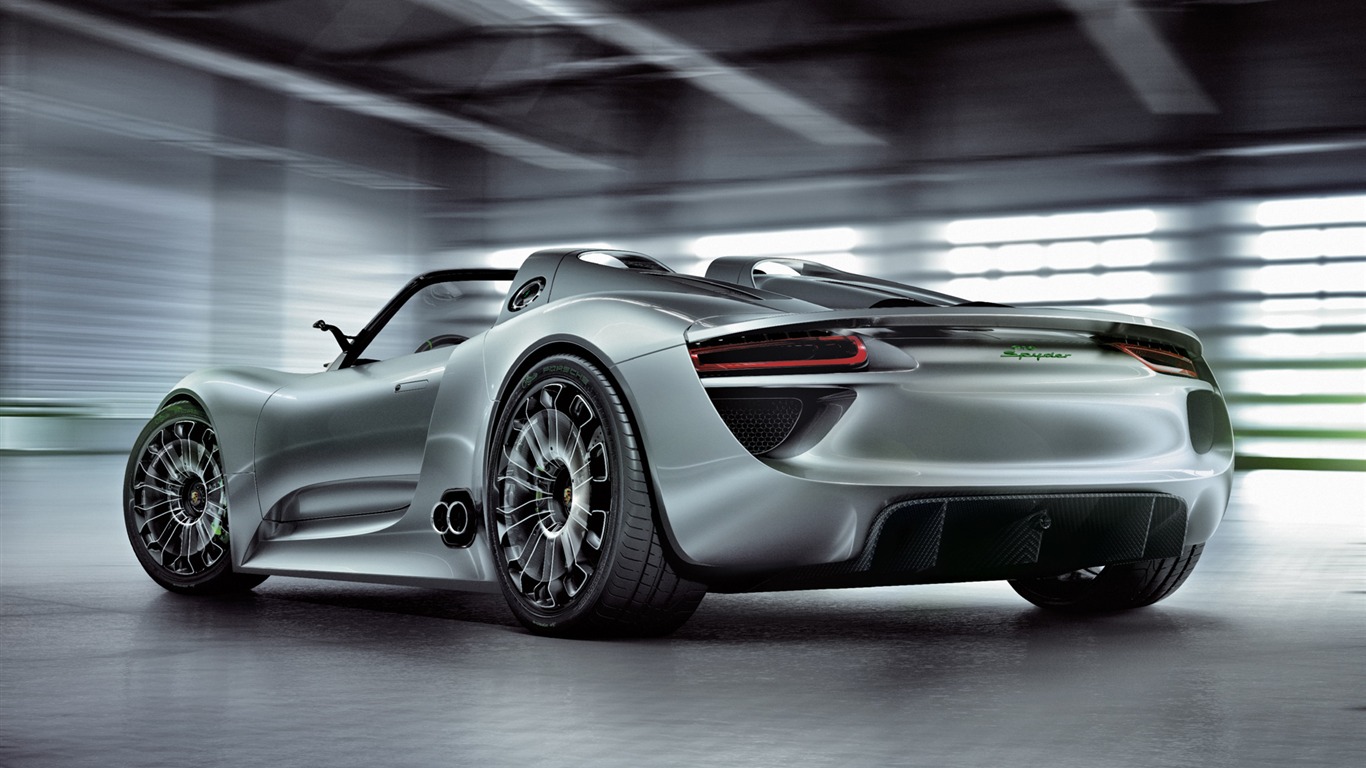 Concept Car Porsche 918 Spyder - 2010 fonds d'écran HD #3 - 1366x768