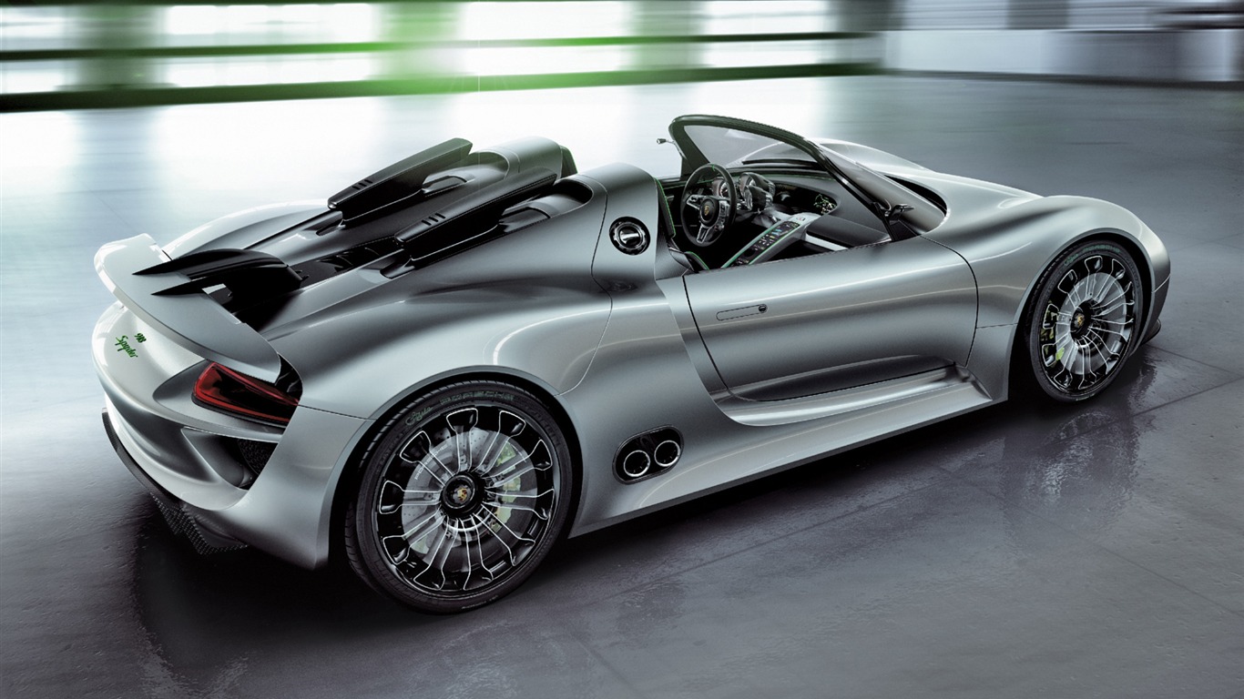 Concept Car Porsche 918 Spyder - 2010 HD Wallpaper #4 - 1366x768