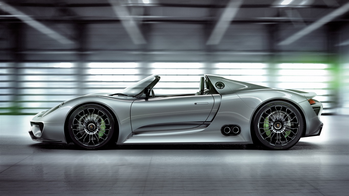 Concept Car Porsche 918 Spyder - 2010 保时捷5 - 1366x768