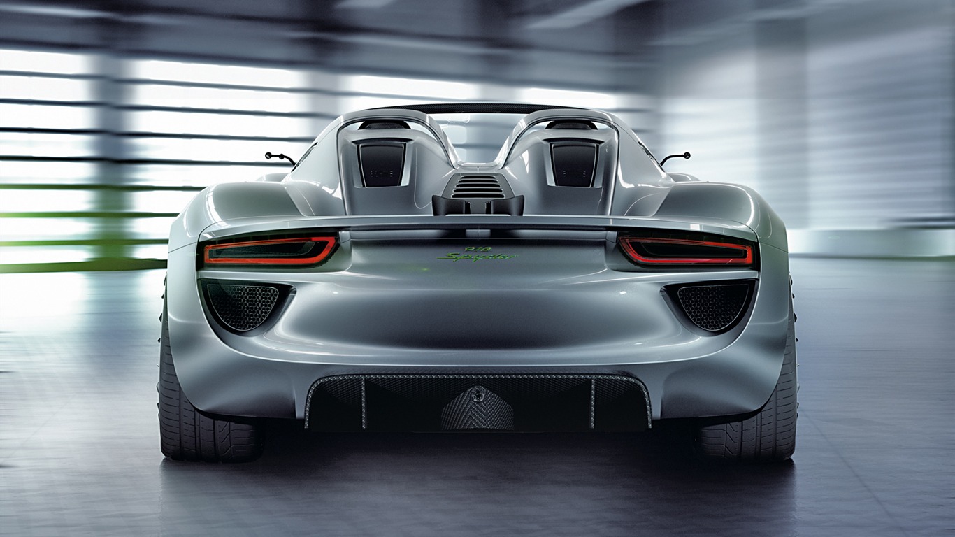 Concept Car Porsche 918 Spyder - 2010 保时捷7 - 1366x768