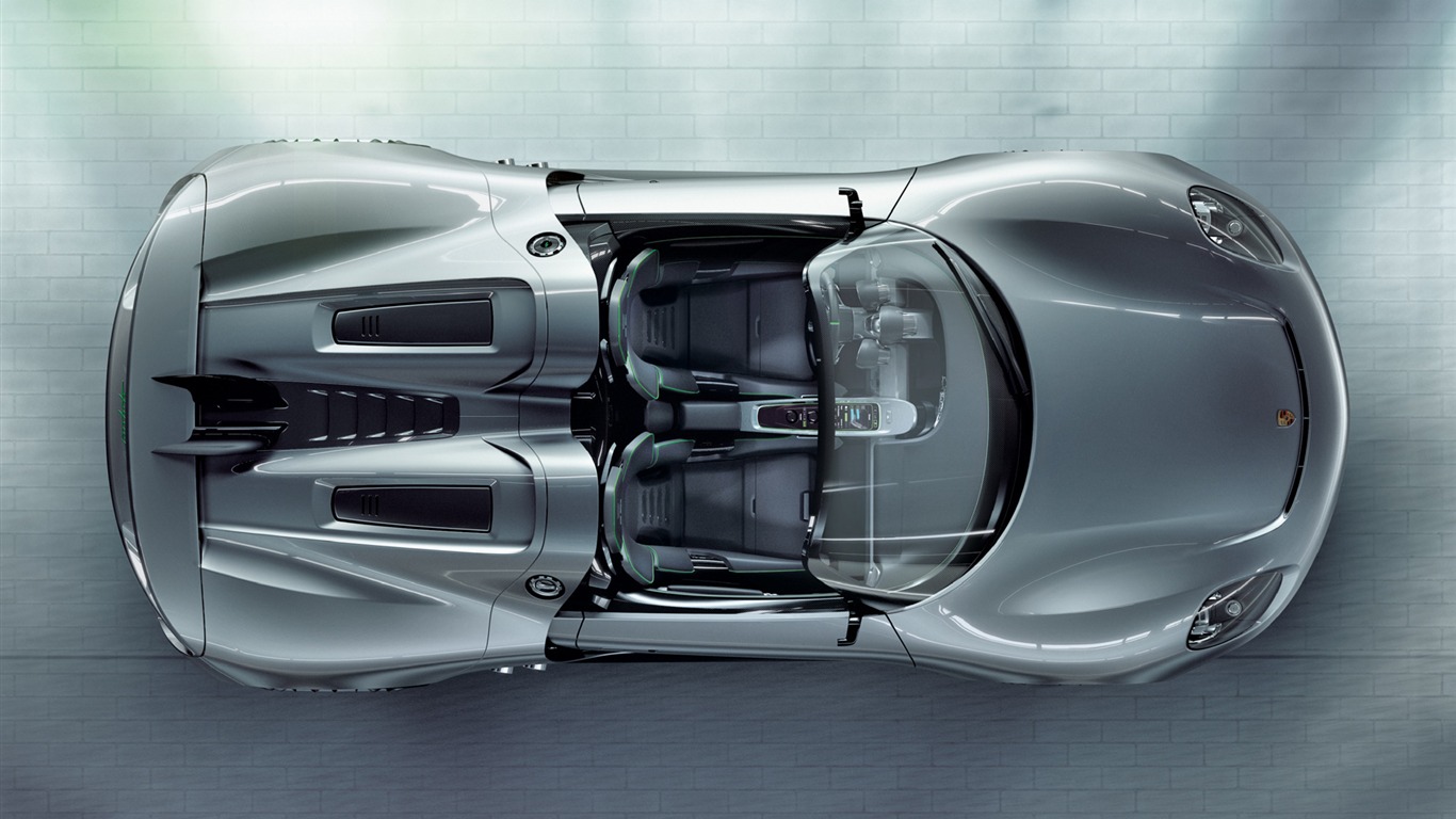 Concept Car Porsche 918 Spyder - 2010 fonds d'écran HD #8 - 1366x768