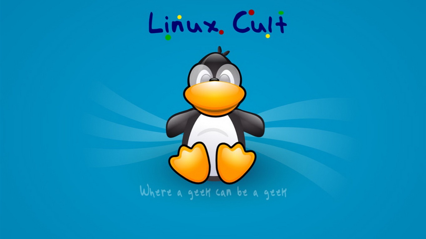 Linuxの壁紙 (3) #7 - 1366x768