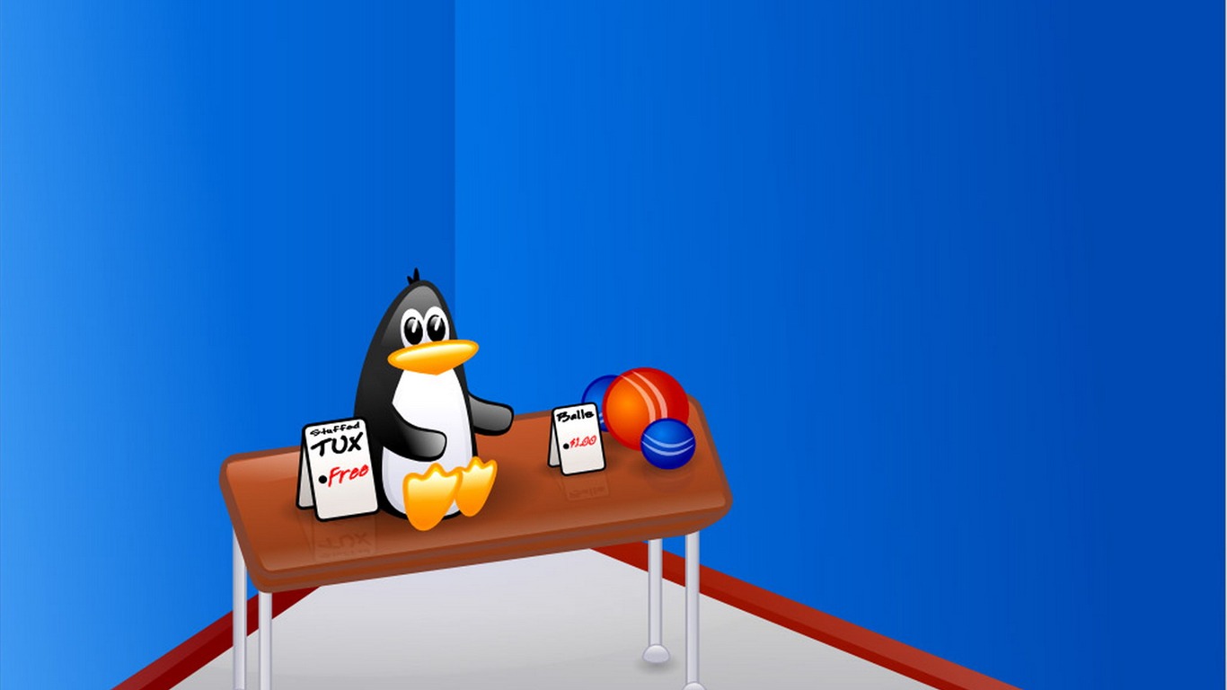 Linux 主題壁紙(三) #8 - 1366x768