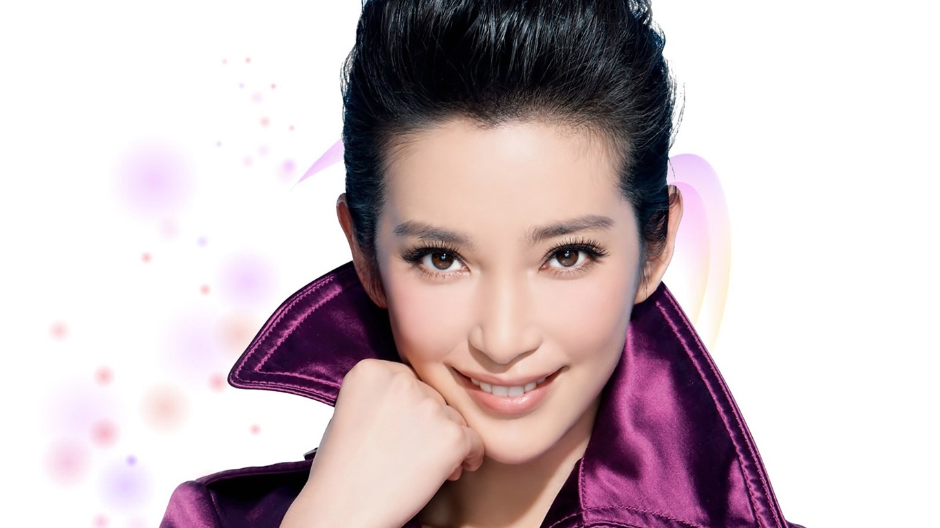 Li Bingbing beau fond d'écran #1 - 1366x768