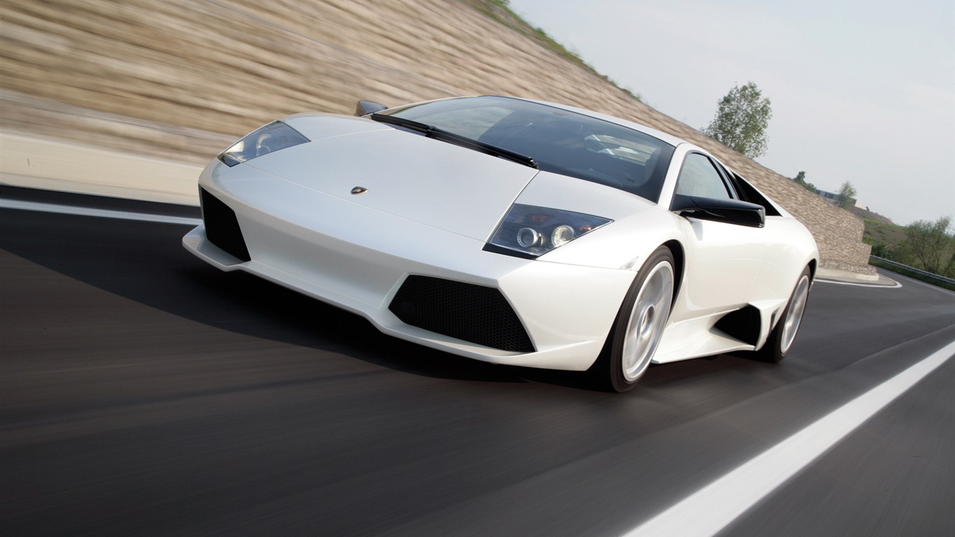 람보르기니 Murcielago LP640 - 2006의 HD 벽지 #11 - 1366x768