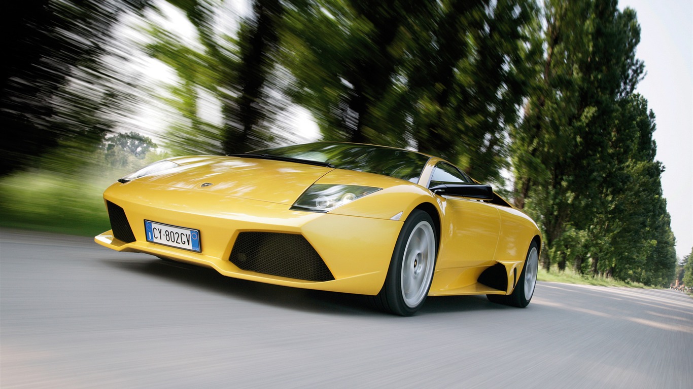 람보르기니 Murcielago LP640 - 2006의 HD 벽지 #20 - 1366x768