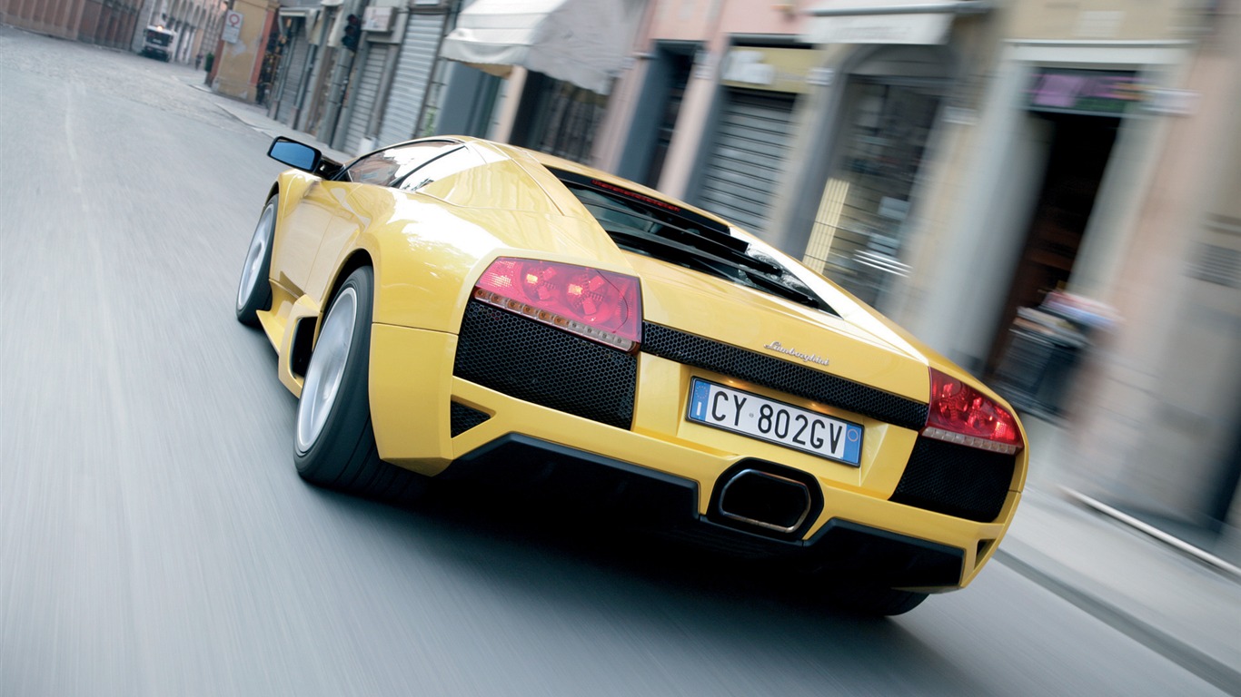 Lamborghini Murcielago LP640 - 2006 HD tapetu #28 - 1366x768