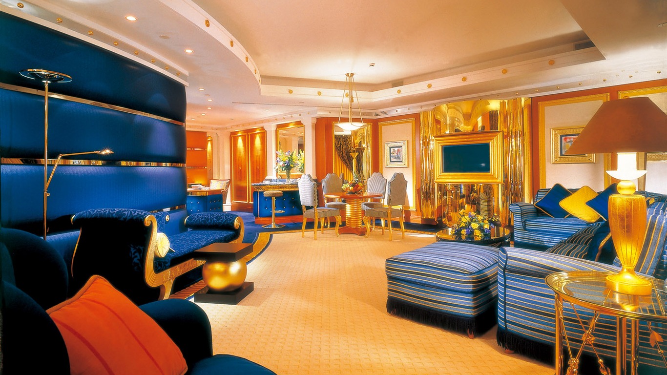 Sieben-Sterne-Hotel Burj Dubai Tapeten #11 - 1366x768