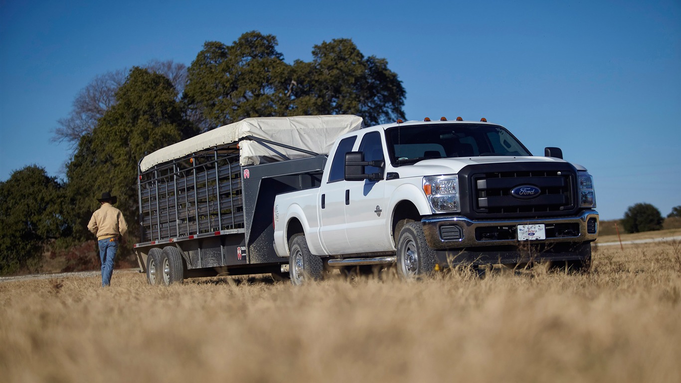 Ford F350 Super Duty - 2011 福特7 - 1366x768