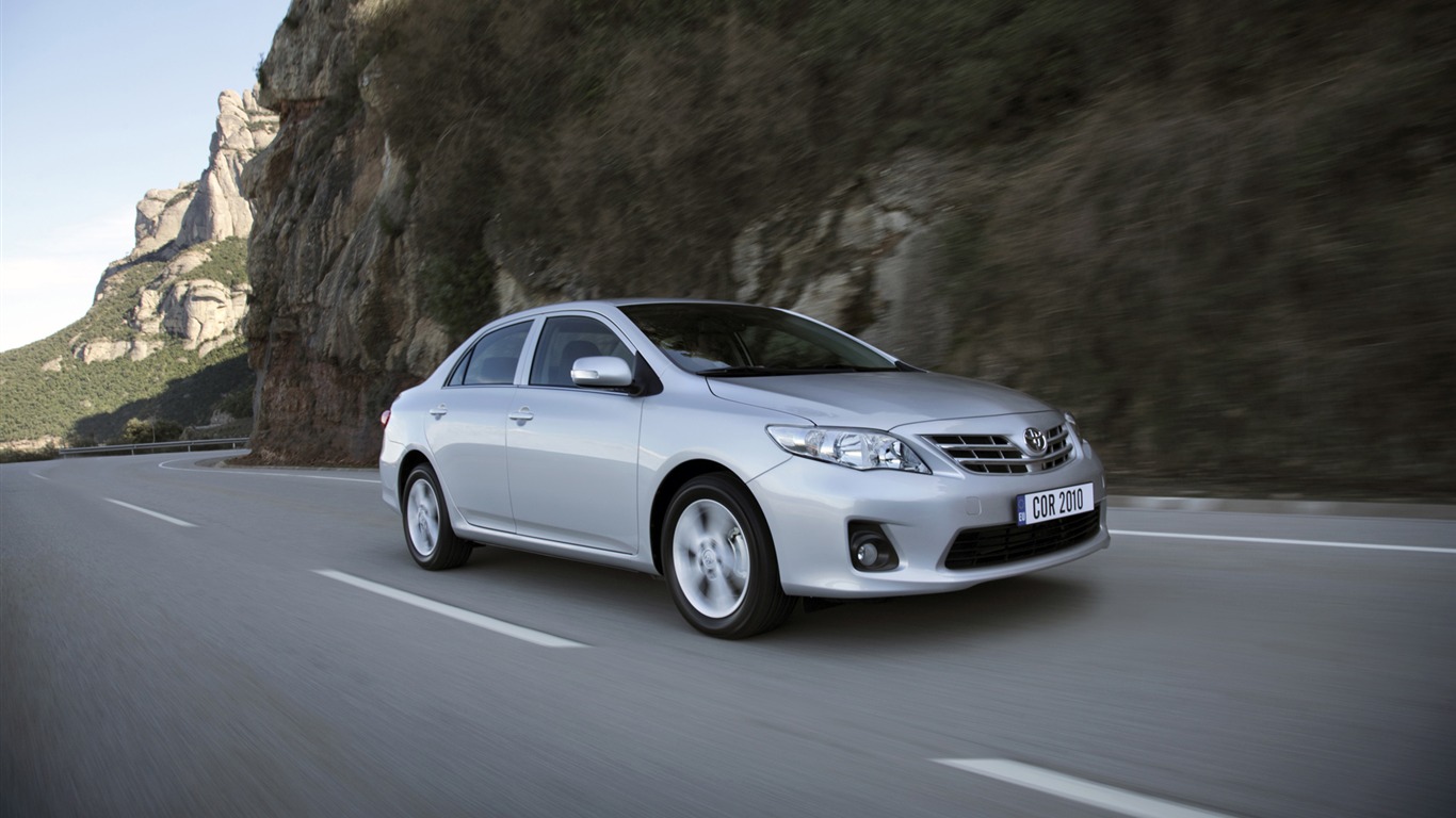 Toyota Corolla - 2010 HD wallpaper #6 - 1366x768