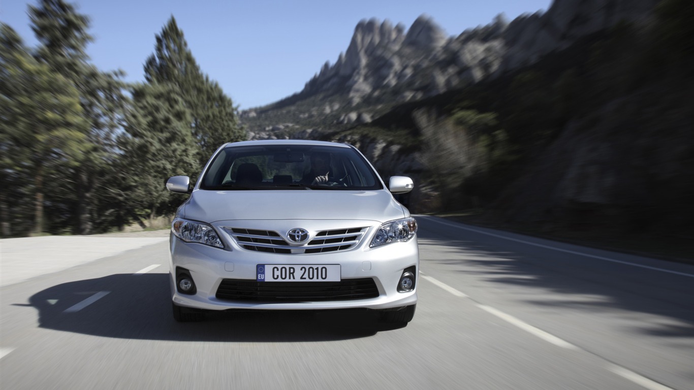 Toyota Corolla - 2010 HD wallpaper #10 - 1366x768