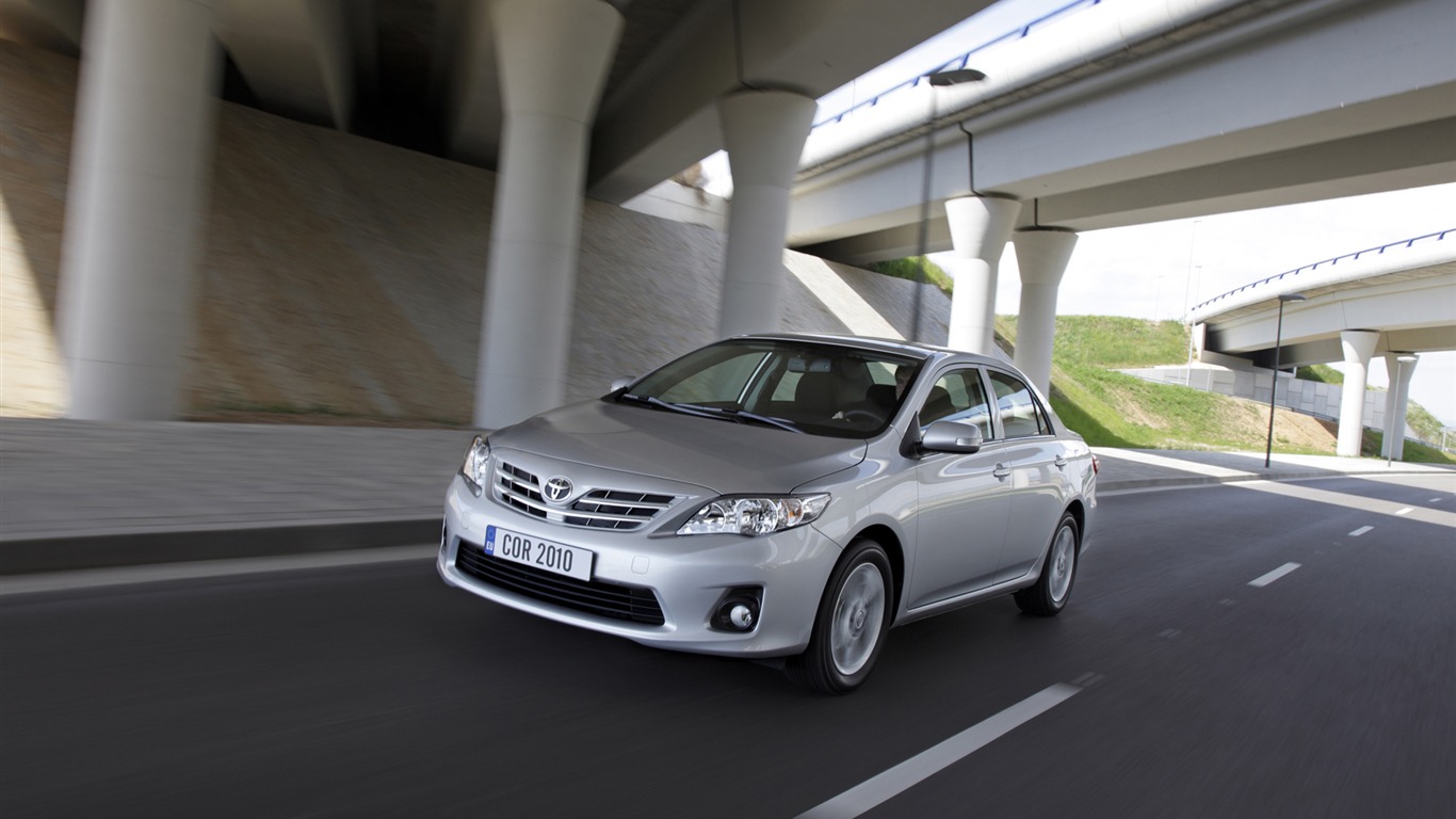 Toyota Corolla - 2010 HD wallpaper #17 - 1366x768