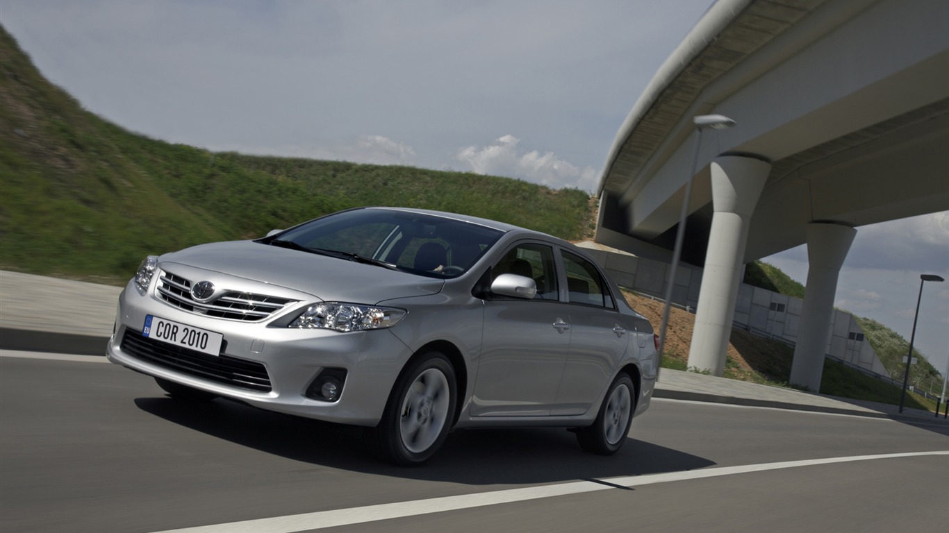 Toyota Corolla - 2010 HD tapetu #20 - 1366x768