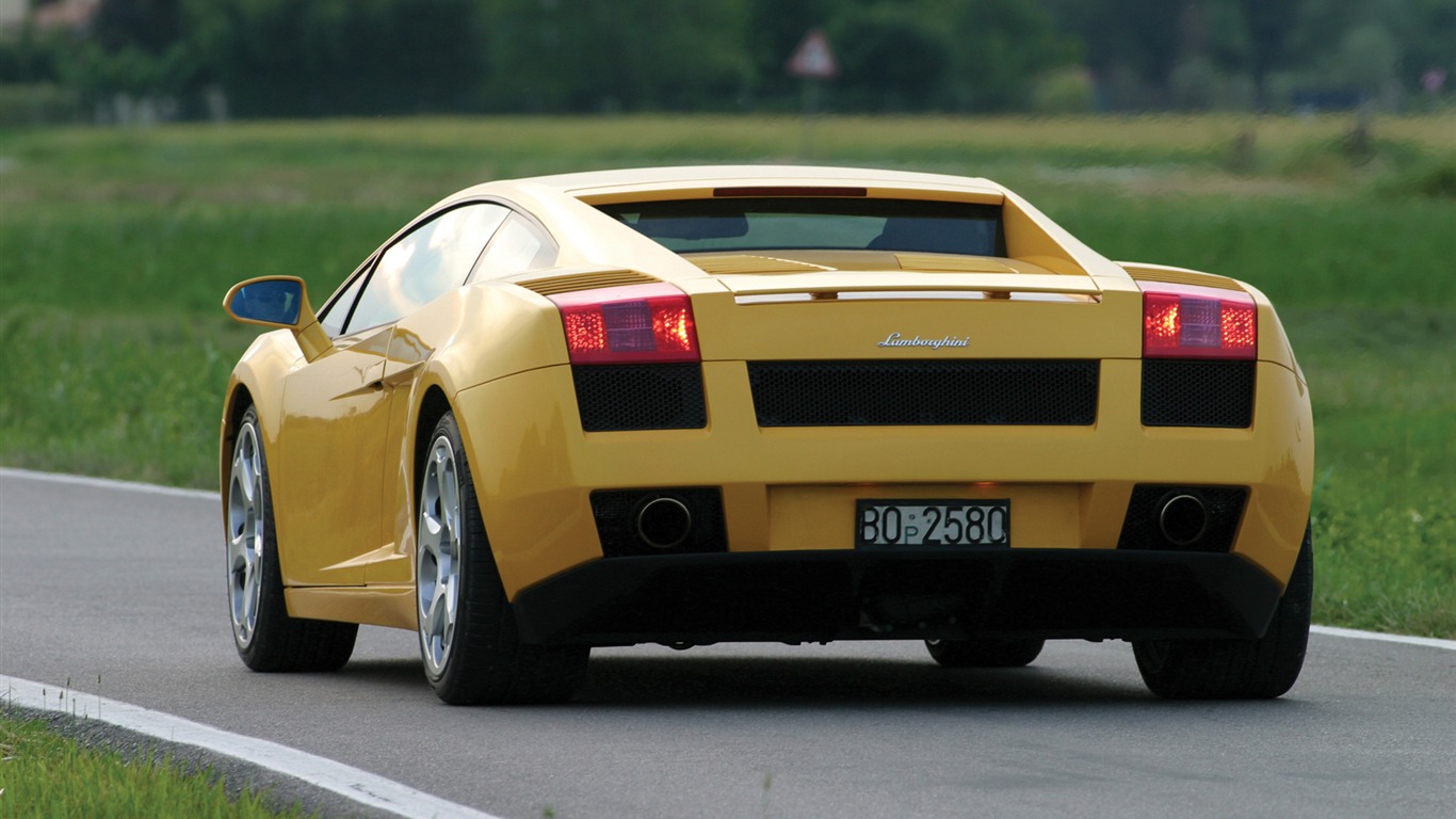 Lamborghini Gallardo - 2003 HD wallpaper #40 - 1366x768