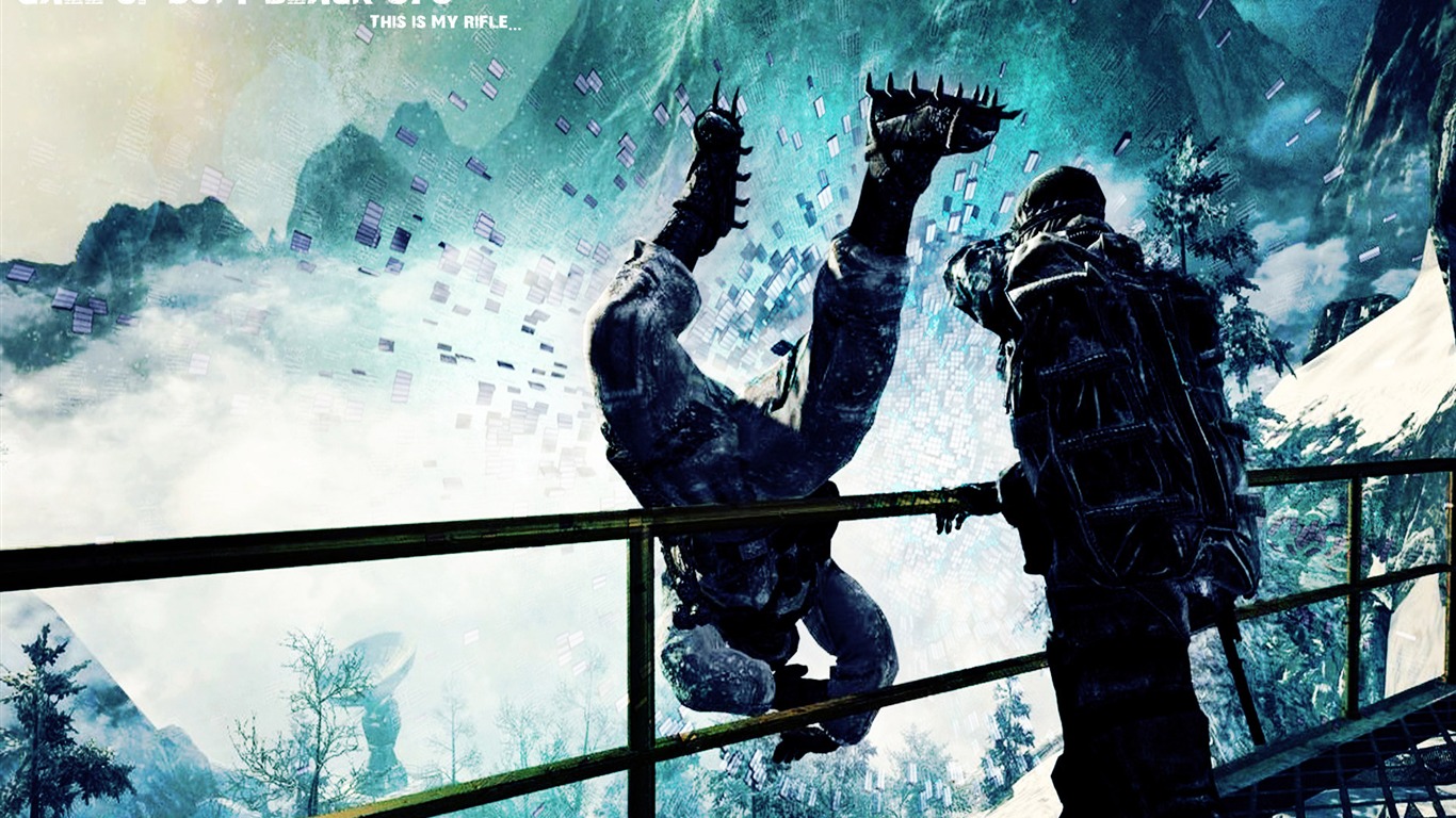 Call of Duty: Black Ops HD tapetu (2) #2 - 1366x768